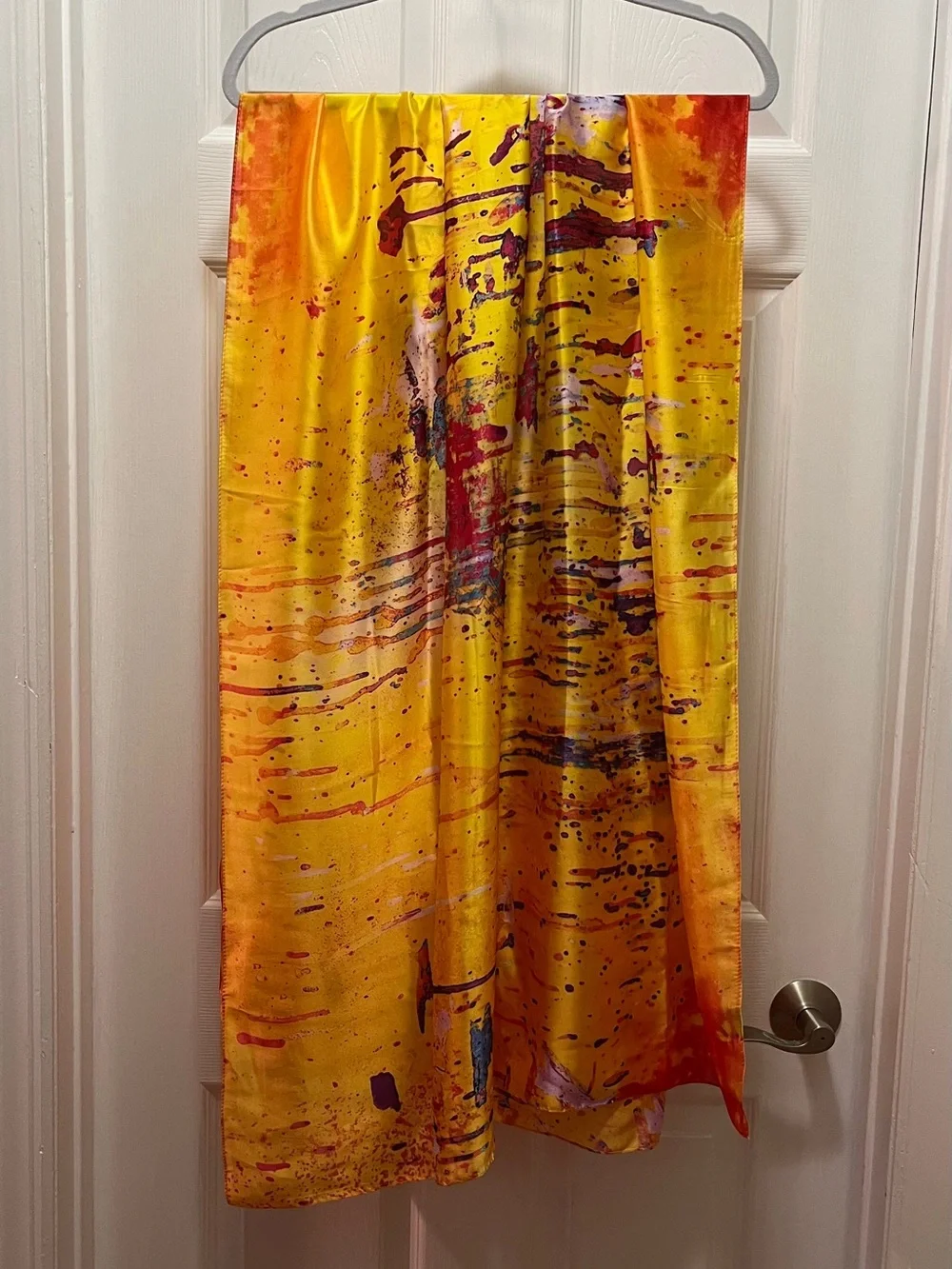 *NEW*     WOO Shanghai - Mulberry Silk Scarf